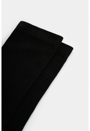 Calcetínes Media Pierna Sevilla Para Hombre Duopack Calcetínes Media Pierna Sevilla Para Hombre Duopack Negro XS VÉLEZ