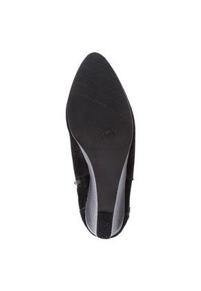 Botín Tacón Corrido Vélez Negro