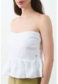 Camisa Cropped Eos Destellos Camisa Cropped Eos Destellos Blanco S VÉLEZ de Vélez