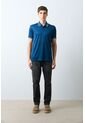 Polo Manga Corta Para Hombre Luzia Polo Manga Corta Para Hombre Luzia Azul Oscuro XS VÉLEZ de Vélez