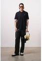 Polo Manga Corta Semi Fit Para Hombre Polo Manga Corta Semi Fit Para Hombre Negro XXL VÉLEZ de Vélez