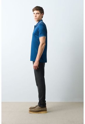 Polo Manga Corta Para Hombre Luzia Polo Manga Corta Para Hombre Luzia Azul Oscuro XS VÉLEZ