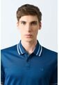 Polo Manga Corta Para Hombre Luzia Polo Manga Corta Para Hombre Luzia Azul Oscuro XS VÉLEZ de Vélez