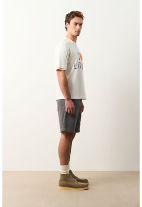 Camiseta Cropped En Algodón Para Hombre I Love Latinas 2.0 Camiseta Cropped En Algodón Para Hombre I Love Latinas 2.0 Crema S VÉLEZ