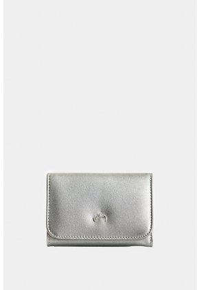 Billetera De Cuero Grabado Para Mujer Verona Billetera De Cuero Grabado Para Mujer Verona Grafito VÉLEZ