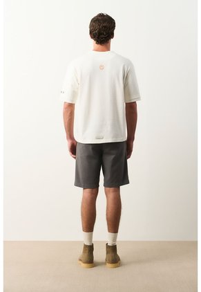 Camiseta Cropped En Algodón Para Hombre I Love Latinas 2.0 Camiseta Cropped En Algodón Para Hombre I Love Latinas 2.0 Crema S VÉLEZ
