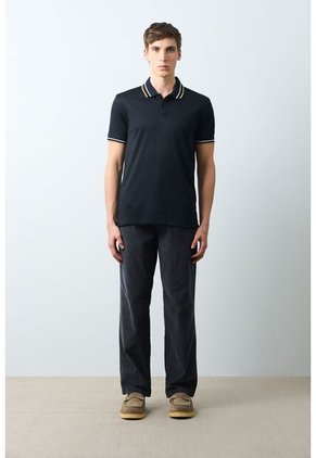 Polo Manga Corta Para Hombre Luzia Polo Manga Corta Para Hombre Luzia Negro XXL VÉLEZ