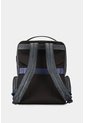 Morral Barceló De Cuero Con Efecto Espazolado Para Hombre Chapas Frontales Morral Barceló De Cuero Con Efecto Espazolado Para Hombre Chapas Frontales Azul Oscuro VÉLEZ de Vélez