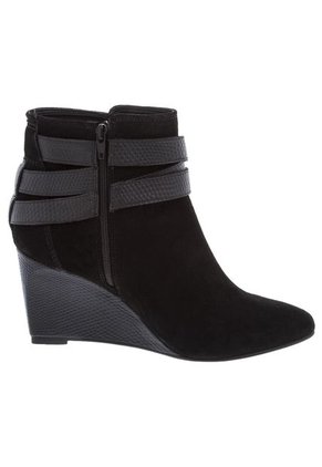 Botín Tacón Corrido Vélez Negro