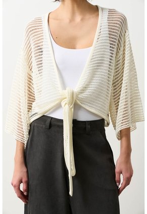 Cover Up Tejido Para Mujer Quena Cover Up Tejido Para Mujer Quena Crema XL VÉLEZ