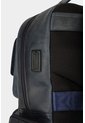 Morral Barceló De Cuero Con Efecto Espazolado Para Hombre Chapas Frontales Morral Barceló De Cuero Con Efecto Espazolado Para Hombre Chapas Frontales Azul Oscuro VÉLEZ de Vélez