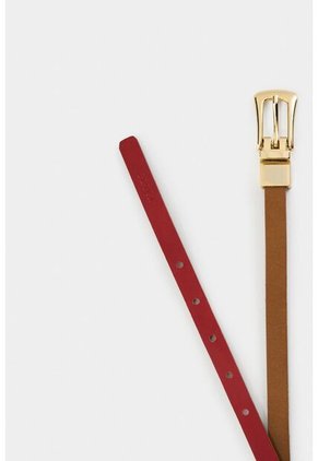 Cinturón Doble Faz De Cuero Para Mujer Vestigio Cinturón Doble Faz De Cuero Para Mujer Vestigio Miel S VÉLEZ