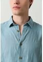 Camisa Manga Larga Semi Fitted Para Hombre Roma Camisa Manga Larga Semi Fitted Para Hombre Roma Azul Aguamarina L VÉLEZ de Vélez