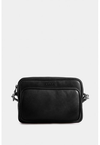 Manos Libres Kansas 2 De Cuero Para Hombre Slim Manos Libres Kansas 2 De Cuero Para Hombre Slim Negro VÉLEZ Vélez