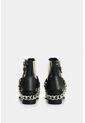 Botines De Cuero Craquelado Para Mujer Marine Botines De Cuero Craquelado Para Mujer Marine Negro 40 VÉLEZ de Vélez