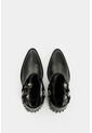 Botines De Cuero Craquelado Para Mujer Marine Botines De Cuero Craquelado Para Mujer Marine Negro 40 VÉLEZ de Vélez