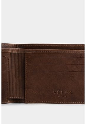 Billetera Hibiscus De Cuero Para Hombre Grabado Abeja Billetera Hibiscus De Cuero Para Hombre Grabado Abeja Miel VÉLEZ