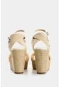 Sandalias Plataforma Amatista De Fibra Natural Para Mujer Con Capellada En Yute Sandalias Plataforma Amatista De Fibra Natural Para Mujer Con Capellada En Yute Blanco 38 VÉLEZ de Vélez
