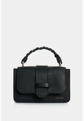 Manos Libres Garniel De Cuero Para Mujer Manija Tejida Manos Libres Garniel De Cuero Para Mujer Manija Tejida Negro VÉLEZ Vélez