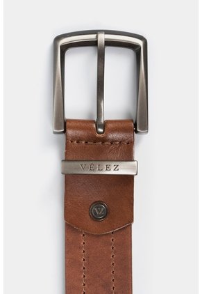 Cinturón Unifaz Coraje De Cuero Para Hombre Pasador Metálico Cinturón Unifaz Coraje De Cuero Para Hombre Pasador Metálico Miel 38 VÉLEZ