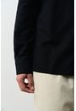 Camisa Manga Larga Para Hombre Cuello Nerú Camisa Manga Larga Para Hombre Cuello Nerú Negro M VÉLEZ de Vélez