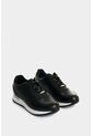 Tenis De Cuero Con Detalle Grabado Para Mujer Tropical 2 Tenis De Cuero Con Detalle Grabado Para Mujer Tropical 2 Negro 41 VÉLEZ de Vélez