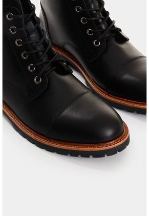 Botas De Cuero Para Hombre Ray Botas De Cuero Para Hombre Ray Negro 46 VÉLEZ