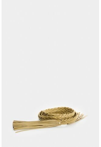 Cinturón Trenzado Kiwa Unifaz En Cuero Para Mujer Cinturón Trenzado Kiwa Unifaz En Cuero Para Mujer Verde Oliva XL VÉLEZ Vélez