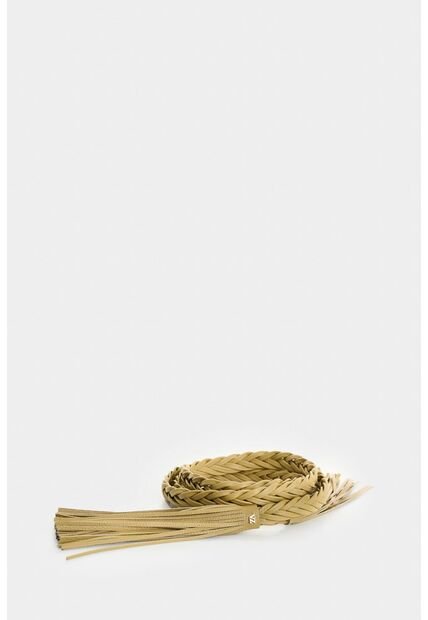 Cinturón Trenzado Kiwa Unifaz En Cuero Para Mujer Cinturón Trenzado Kiwa Unifaz En Cuero Para Mujer Verde Oliva XL VÉLEZ