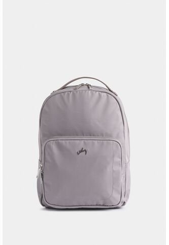 Morral Púrpura De Lona Para Mujer Manija Cuero Morral Púrpura De Lona Para Mujer Manija Cuero Gris VÉLEZ Vélez