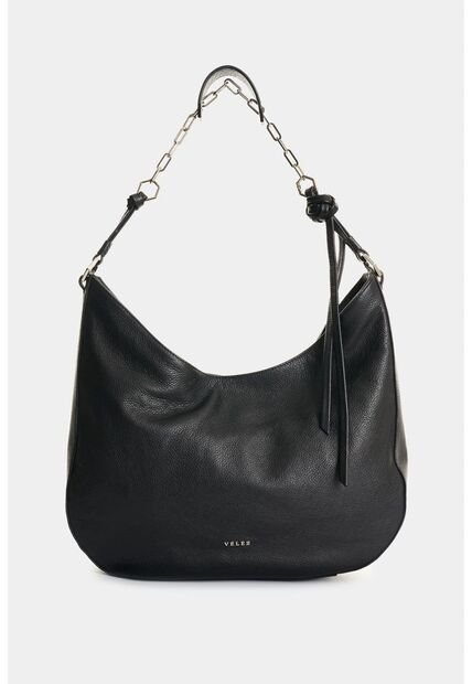 Shopping De Cuero Para Mujer Luna Shopping De Cuero Para Mujer Luna Negro VÉLEZ