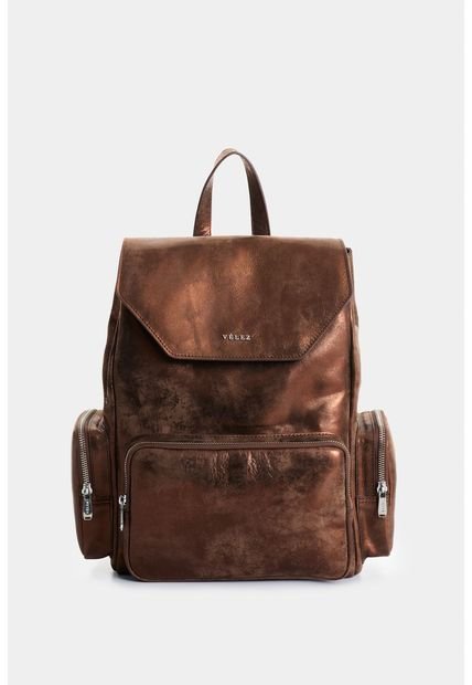 Morral Silene De Cuero Folia Para Mujer Tapa Hexagonal Morral Silene De Cuero Folia Para Mujer Tapa Hexagonal Bronce Vélez