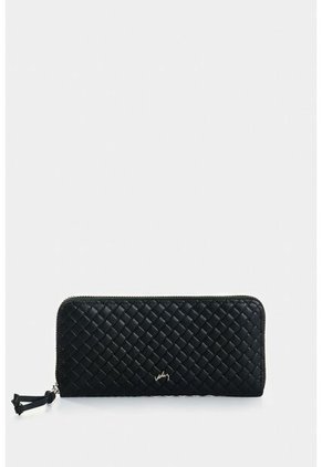 Billetera Porta Chequera De Cuero Para Mujer Astra Billetera Porta Chequera De Cuero Para Mujer Astra Negro VÉLEZ