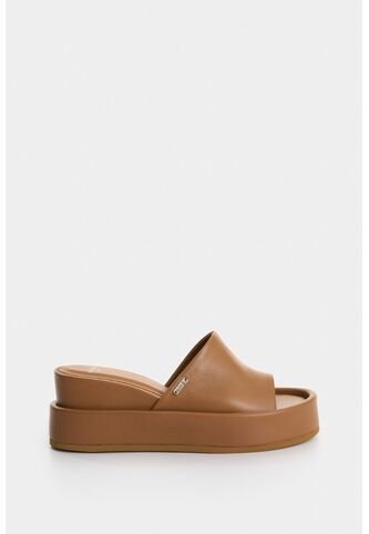 Sandalia Plataforma Geranio De Cuero Para Mujer Dima Ovalada Sandalia Plataforma Geranio De Cuero Para Mujer Dima Ovalada Miel 40 VÉLEZ Vélez
