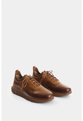 Zapatos De Cordón De Cuero Para Hombre Aria Zapatos De Cordón De Cuero Para Hombre Aria Miel 41 VÉLEZ