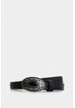 Cinturón Unifaz De Cuero Grabado Para Mujer Hazel Cinturón Unifaz De Cuero Grabado Para Mujer Hazel Negro S VÉLEZ de Vélez