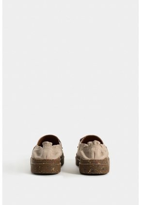 Mocasines Malta De Cuero Para Hombre Resorte Al Talón Mocasines Malta De Cuero Para Hombre Resorte Al Talón Arena 44 VÉLEZ