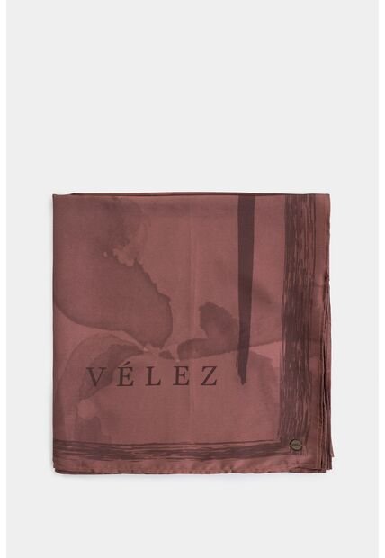 Pañuelo Grande En Tejido Plano Para Mujer Cuadrado Pañuelo Grande En Tejido Plano Para Mujer Cuadrado Vinotinto XS VÉLEZ