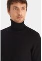 Sweater Cuello Tortuga Tejido Para Hombre Sweater Cuello Tortuga Tejido Para Hombre Negro S Vélez de Vélez