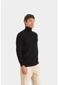 Sweater Cuello Tortuga Tejido Para Hombre Sweater Cuello Tortuga Tejido Para Hombre Negro S Vélez de Vélez