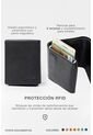 Porta Documentos De Cuero Tecnológico Porta Documentos De Cuero Tecnológico Negro VÉLEZ de Vélez