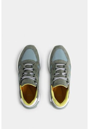 Tenis Bombay De Cuero Gamuza Y Lona Para Mujer Silueta Urban Tenis Bombay De Cuero Gamuza Y Lona Para Mujer Silueta Urban Agua Marina 36 Vélez