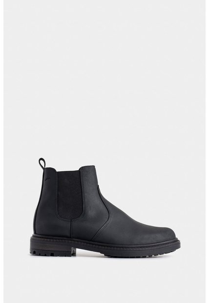 Botas Calgary Buthan De Cuero Para Hombre Silueta Chelsea Botas Calgary Buthan De Cuero Para Hombre Silueta Chelsea Negro 46 VÉLEZ