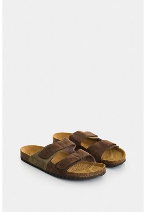 Sandalia De Cuero Para Hombre Ocean Sandalia De Cuero Para Hombre Ocean Arena 40 VÉLEZ