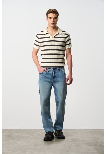 Jean Regular Fit Para Hombre Brisa Jean Regular Fit Para Hombre Brisa Azul Claro 28 VÉLEZ