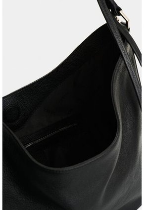 Shopping De Cuero Para Mujer Luna Shopping De Cuero Para Mujer Luna Negro VÉLEZ