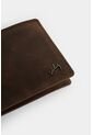 Billetera Terra De Cuero Para Hombre Interior Contraste Billetera Terra De Cuero Para Hombre Interior Contraste Cafe VÉLEZ de Vélez
