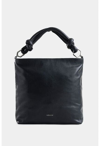 Shopping Alba De Cuero Para Mujer Detalle Anudado Shopping Alba De Cuero Para Mujer Detalle Anudado Negro Vélez