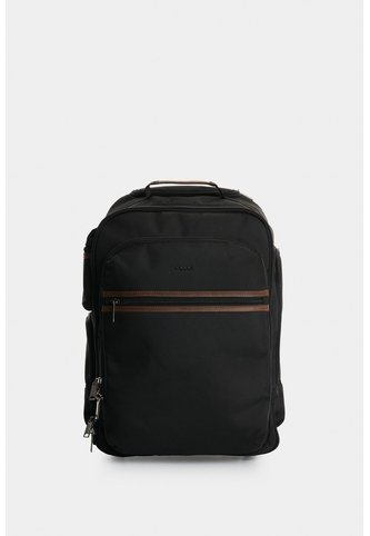 Morral De Viaje En Lona Y Cuero Para Hombre Ankara 2 Morral De Viaje En Lona Y Cuero Para Hombre Ankara 2 Negro VÉLEZ Vélez