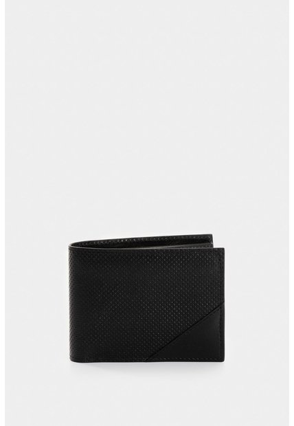Billetera En Cuero Para Hombre Titus 2 Billetera En Cuero Para Hombre Titus 2 Negro VÉLEZ